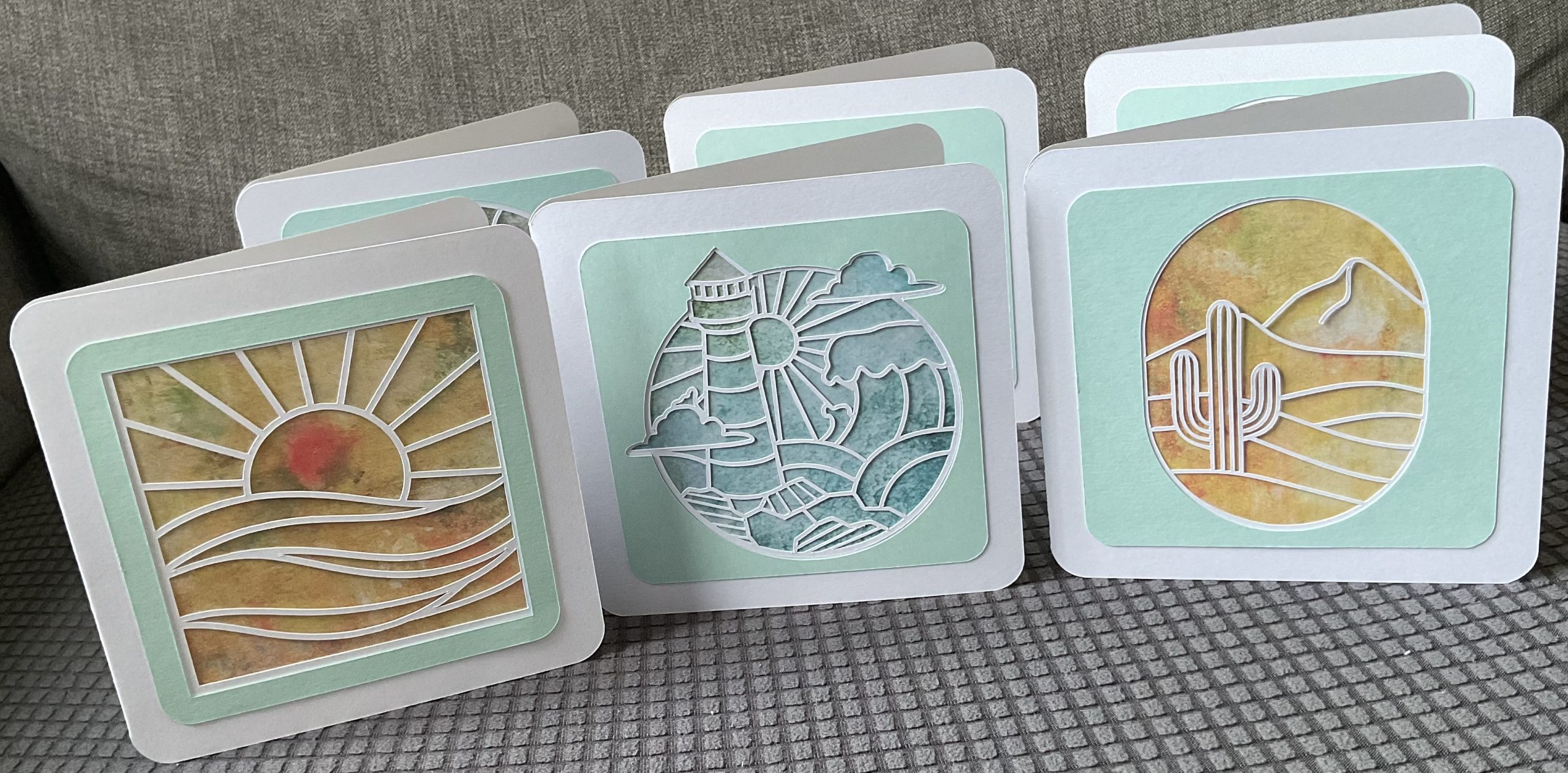 Set of 6 Blank Cards