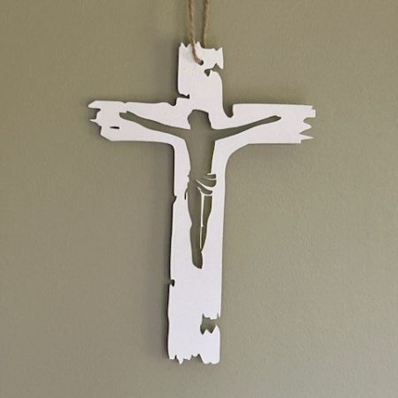 Wooden Religious Cross Jesus