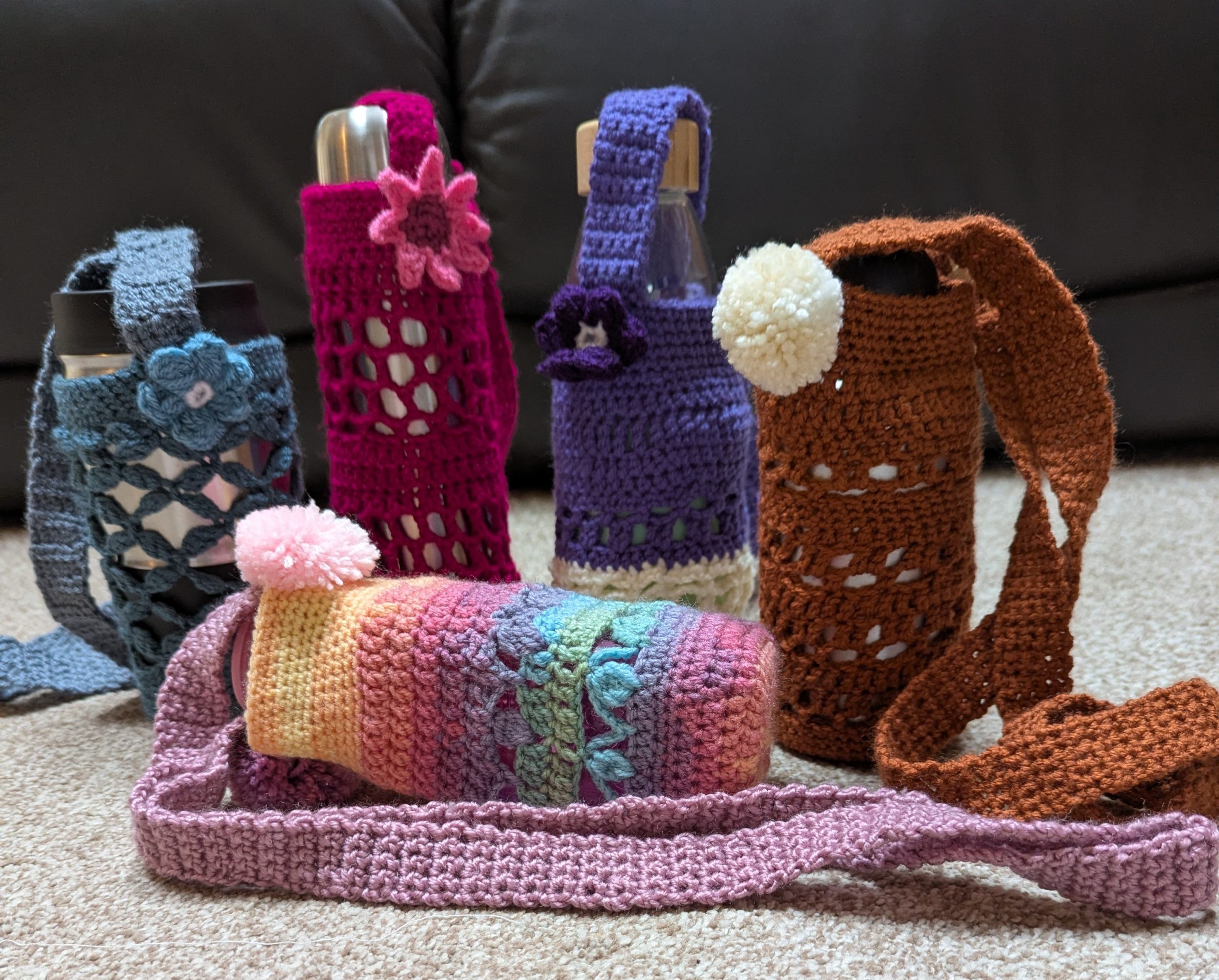 Crochet Bottle Holders