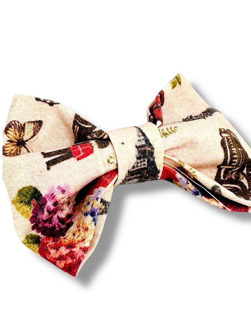 Hair bow - London themed
