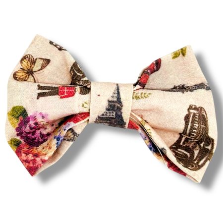 Hair bow - London themed