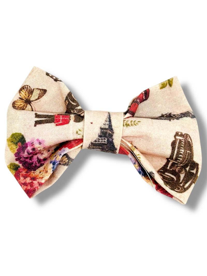 Hair bow - London themed