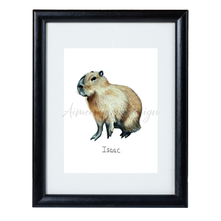 Personalised small original commissioned artwork/illustration. A5.