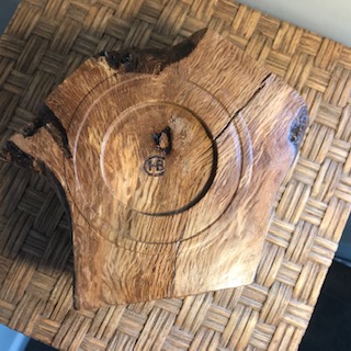 Holme Oak Log Bowl