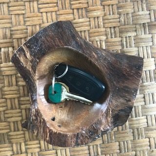 Holme Oak Log Bowl