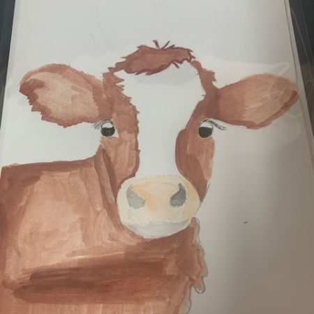 cow lovers, celebration, farm animals, countryside, birthdays, thinking of you, greetings card