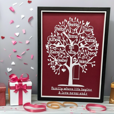 Personalised Family Tree Gift