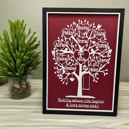 Personalised Family Tree Gift