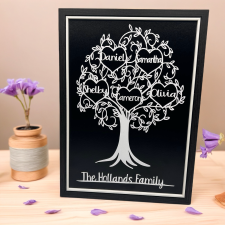 Personalised Family Tree Gift