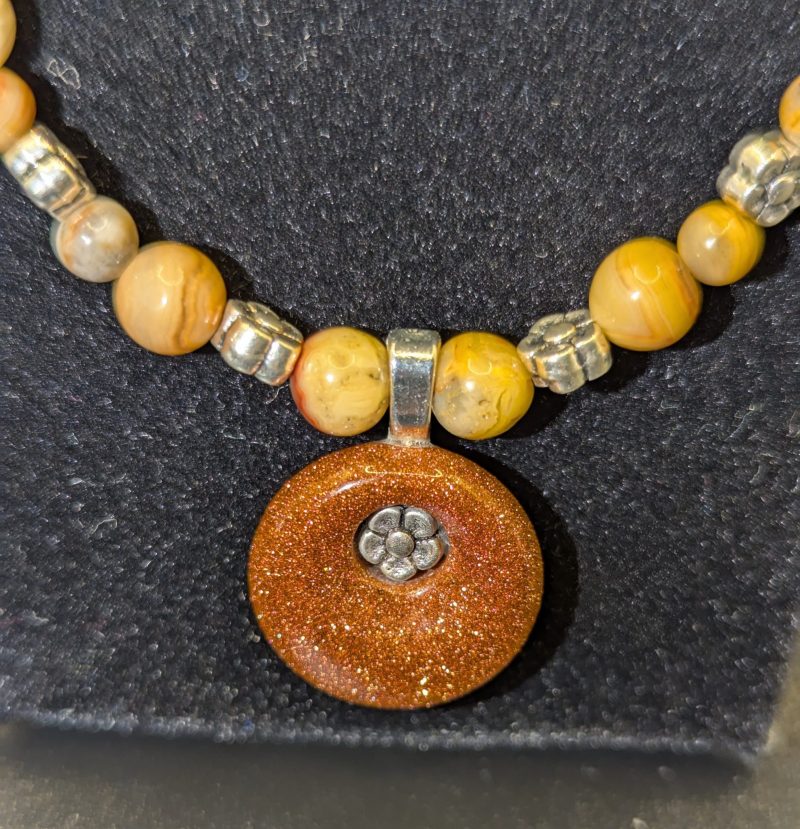 The one of a kind Autumn Necklet Beautiful autumn colours