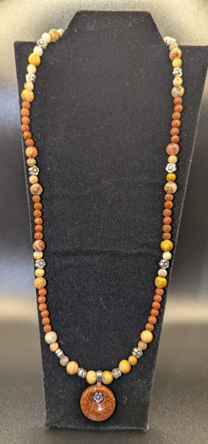 The one of a kind Autumn Necklet Beautiful autumn colours