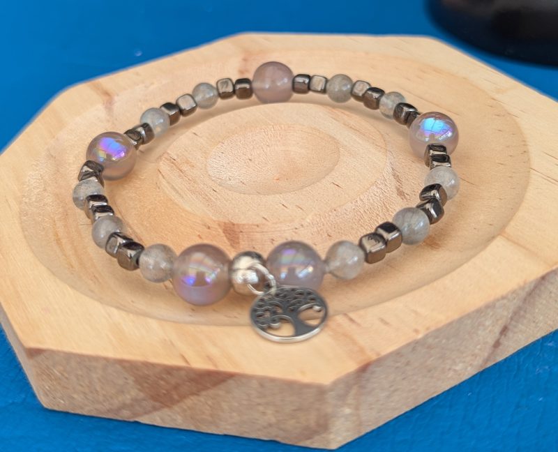 Mystical Grey Moonstone bracelet