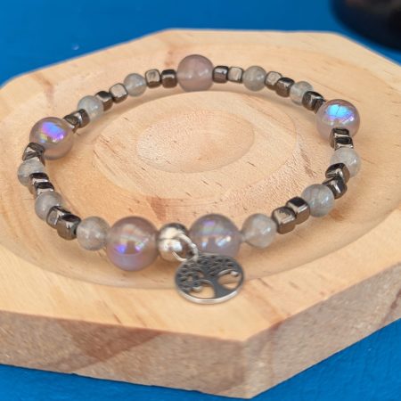 Mystical Grey Moonstone bracelet
