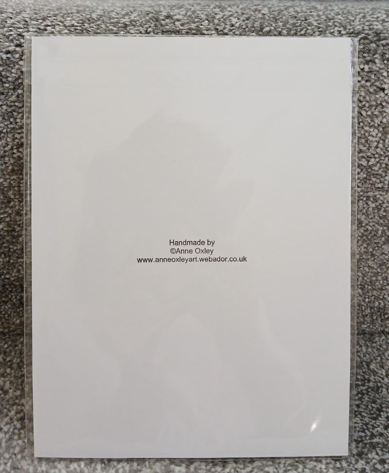 Robin unframed 8x6" print from original watercolour