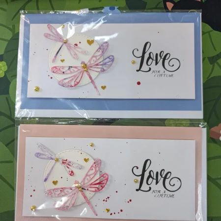 Valentines Day / Anniversary Cards with 3D Embellishments (Blank Inside) - Handmade In Sri Lanka