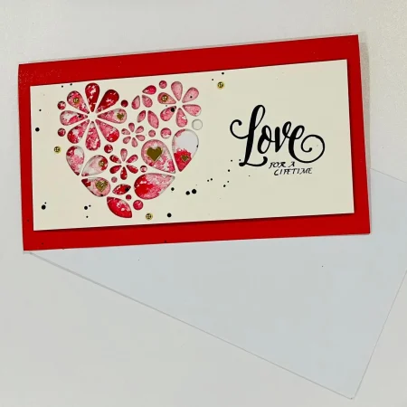 Valentines Day / Anniversary Cards with 3D Embellishments (Blank Inside) - Handmade In Sri Lanka