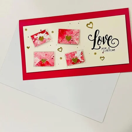 Valentines Day / Anniversary Cards with 3D Embellishments (Blank Inside) - Handmade In Sri Lanka