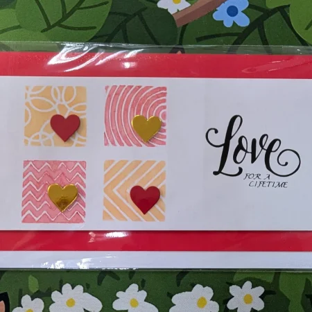 Valentines Day / Anniversary Cards with 3D Embellishments (Blank Inside) - Handmade In Sri Lanka