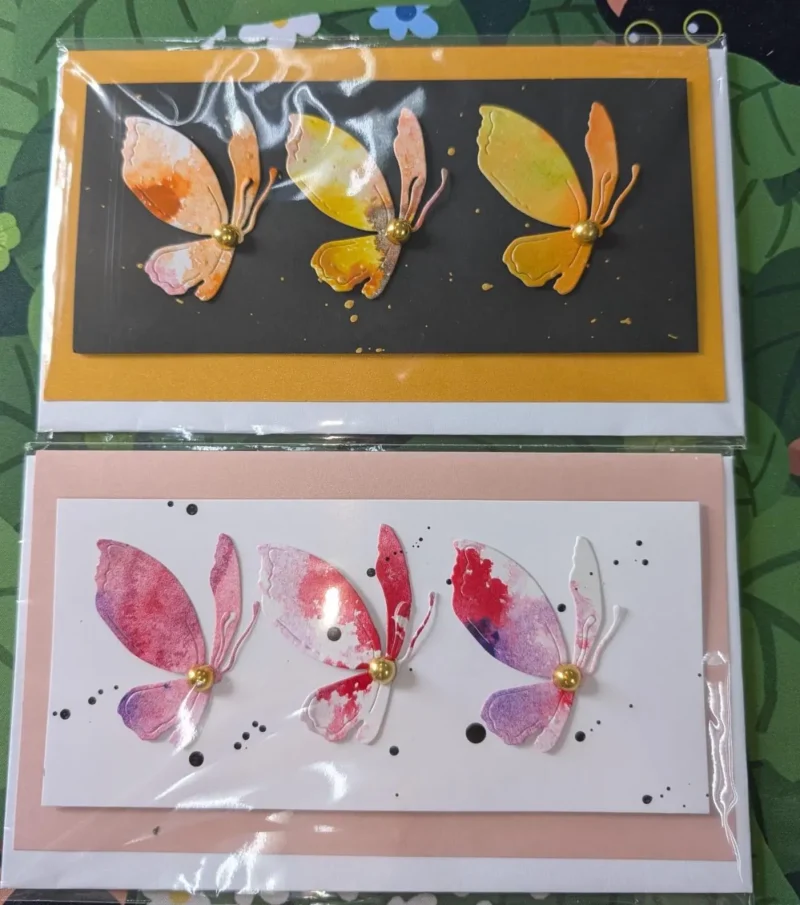 Any Occasion Cards with 3D Embellishments (Blank Inside) - Handmade In Sri Lanka