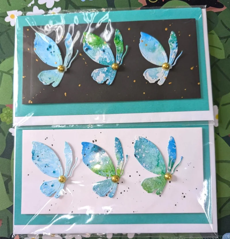 Any Occasion Cards with 3D Embellishments (Blank Inside) - Handmade In Sri Lanka