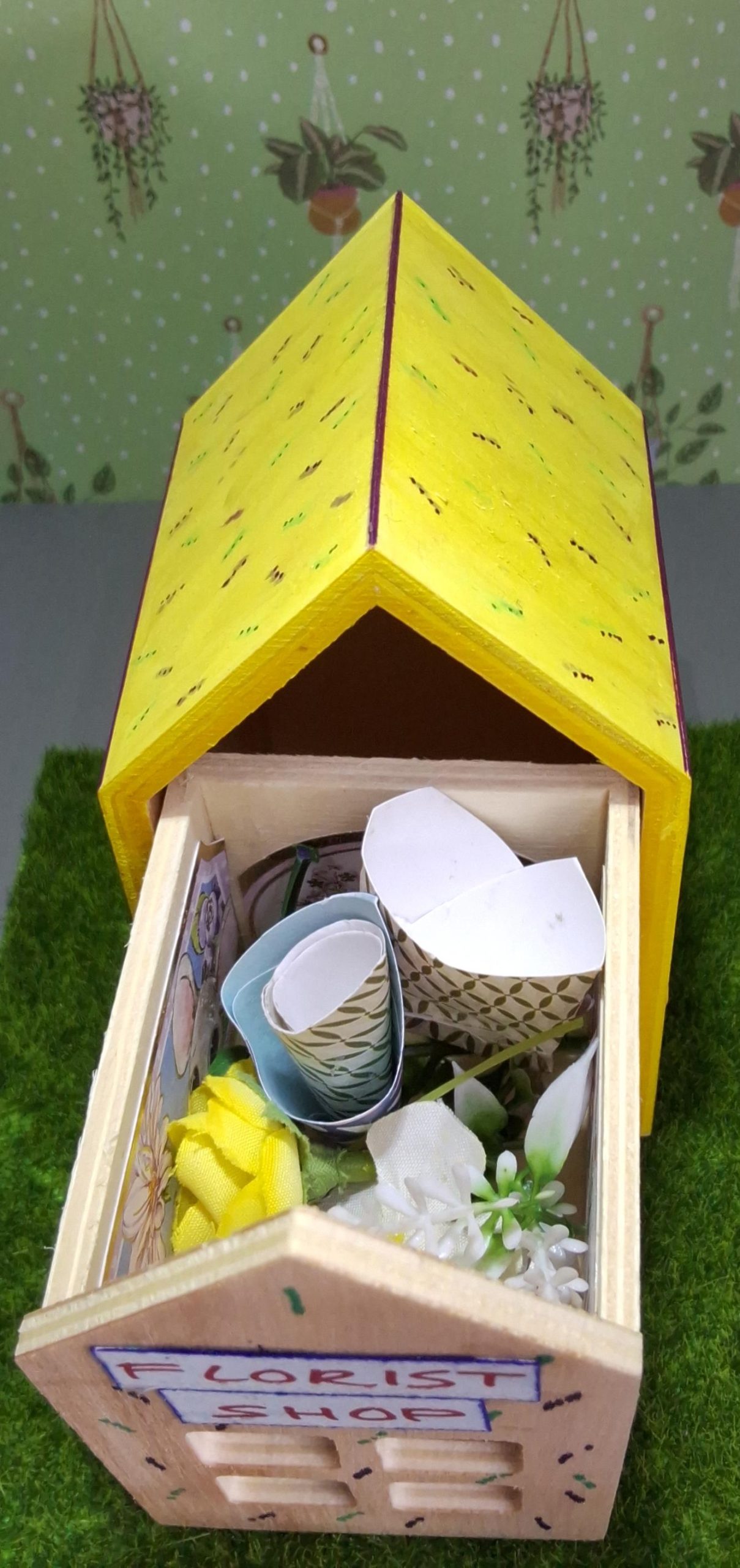 Handmade Decorative Florist Shop with a Selection of Artificial Floral Bouquets (Copy)