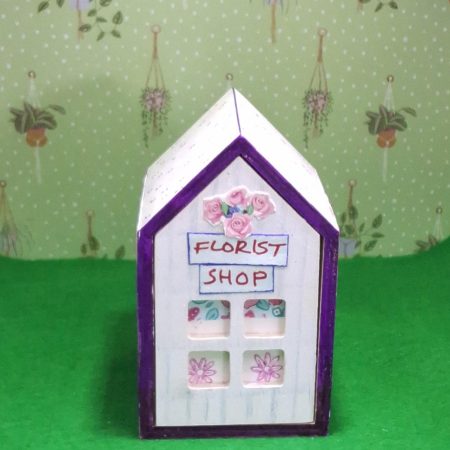 Handmade Decorative Florist Shop with a Selection of Artificial Floral Bouquets