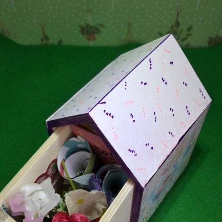 Handmade Decorative Florist Shop with a Selection of Artificial Floral Bouquets