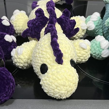 soft Dragon plushies