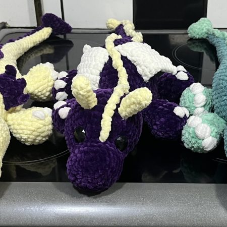 soft Dragon plushies
