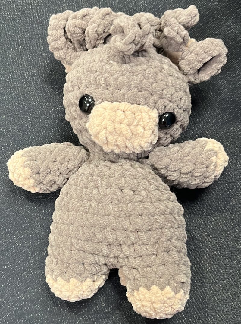 highland cow plushie