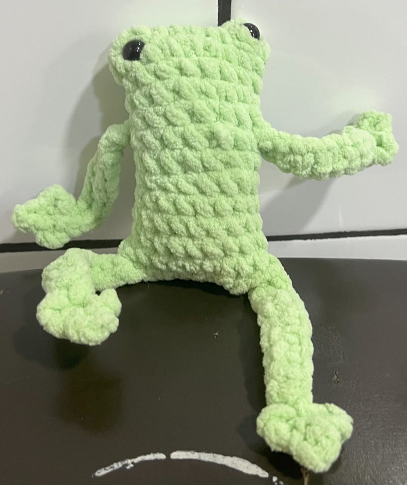 Leggy frog