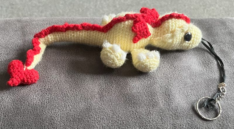 Dragon keyring