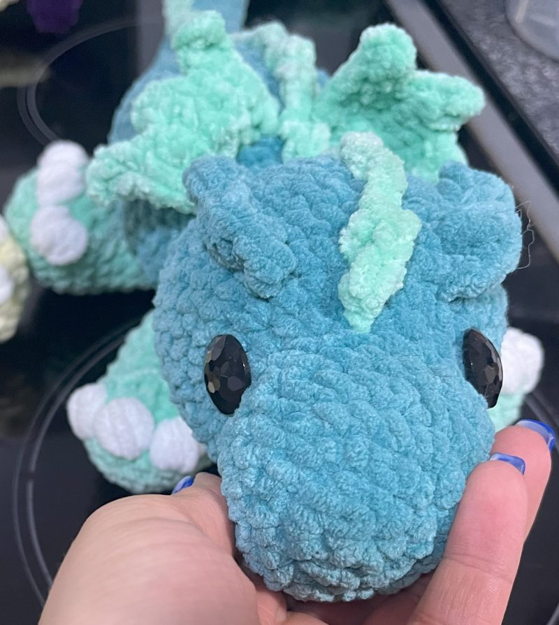 soft Dragon plushies