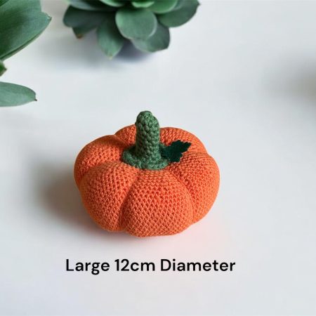 Crochet Halloween Pumpkin Decorations