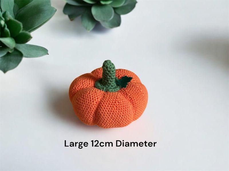 Crochet Halloween Pumpkin Decorations