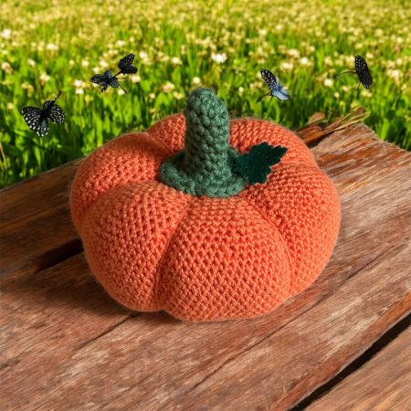 Crochet Halloween Pumpkin Decorations
