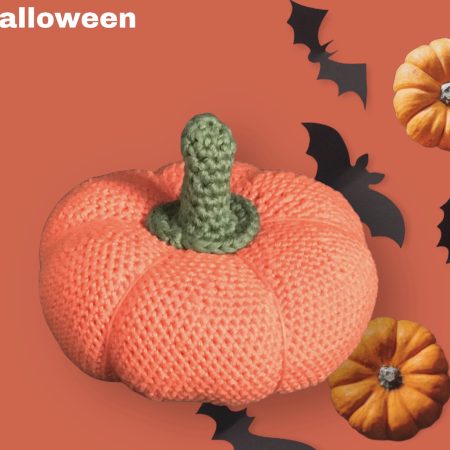 Crochet Halloween Pumpkin Decorations