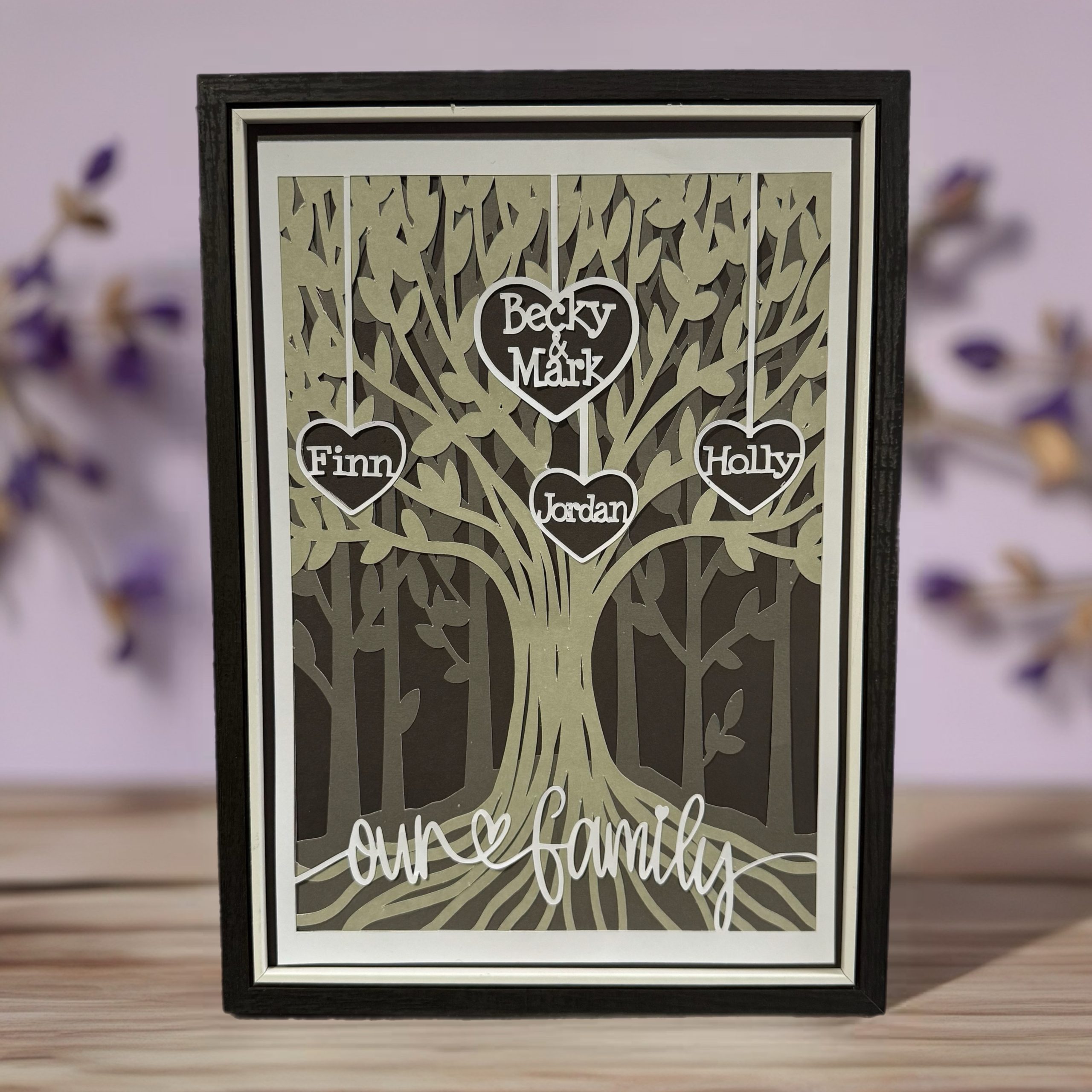 Personalised Family Tree Gift