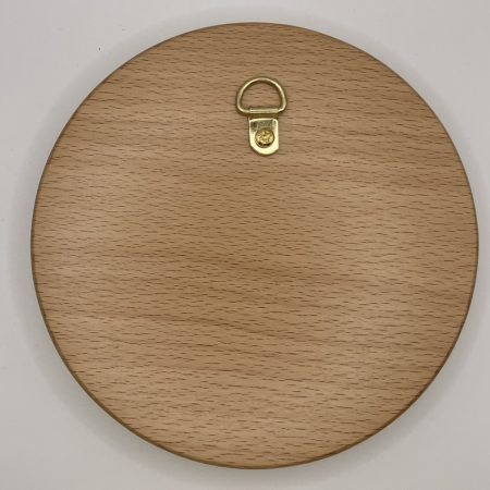 Beautiful Laser Engraved Phoenix on round Beech