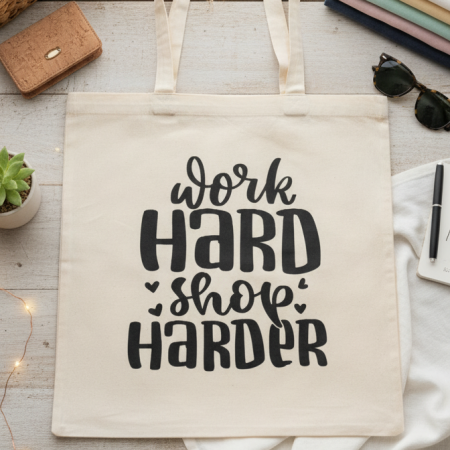 Canvas Tote Shopping Bag