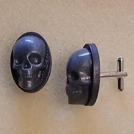 Skull Cufflinks | handmade jewellery | accessories | resin