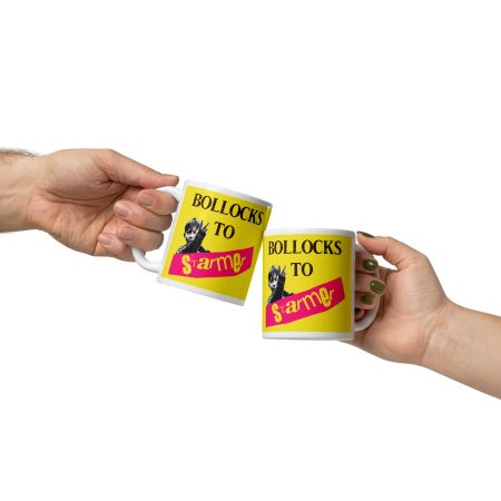 Bollocks To Starmer Mug Ceramic 11oz White Made To Order Political Gift