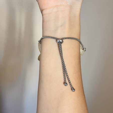 Natural Orchid Adjustable Bracelet | Handmade Resin Jewelry with Real Flower | Unique Botanical Gift