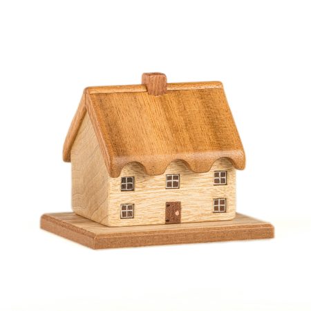 Thatched Cottage Incense Cone Burner