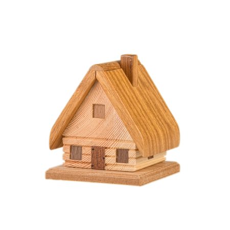 Log Cabin Incense Cone Burner