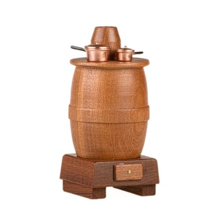Pot Bellied Stove Incense Cone Burner.