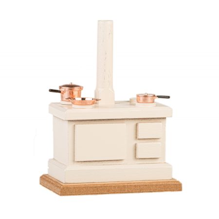 Aga Stove Incense Cone Burner (Cream)