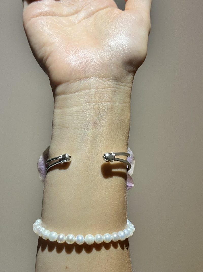 Handmade Orchid Flower Bracelet | Real Preserved Flower Jewelry | Nature Inspired Gift