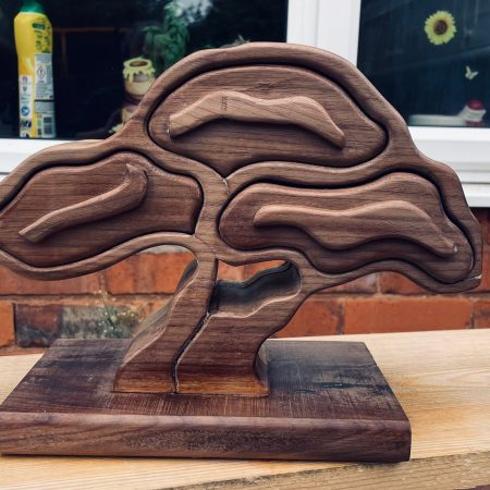 ree of Treasures – Walnut Burl Jewelry Box