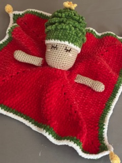 Novelty Christmas Elf Blankie